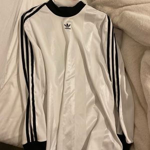 Mock Neck Oversized Adidas Long Sleeve